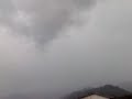 Temporale fortissimo in arrivo a Valle Castellana in Abruzzo...tuoni e grandine violenti