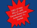 1983 (Frida) BELLE with Daniel Balavoine Antenne2 Tv Series