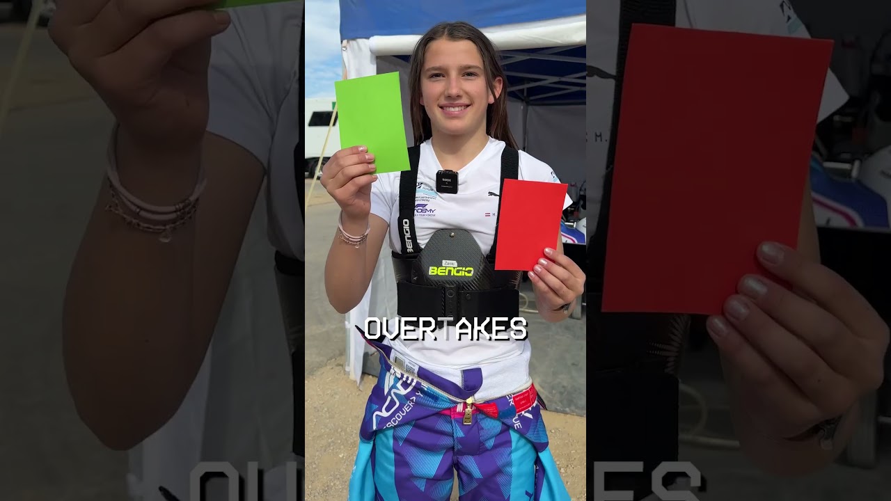 Red flag, green flag: karting edition 🚩