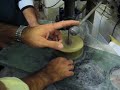Cortando los vidrios para los espejos