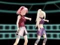 【MMD】6DNS free style, Sakura and Ino
