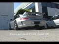 SharkWerks 2010 Porsche 997 GT3 with SharkWerks Exhaust System