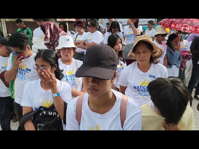 Police collar Cagayan de Oro artist for silent protest against INC rally