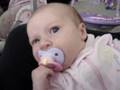 lily jones likes her pacifier