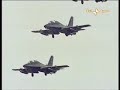 Aerobatics formation Frecce Tricolori landing