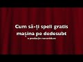 Cum să-ți speli gratis mașina pe dedesubt