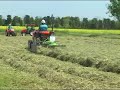 Rotary hay/pine straw rake-MGR series