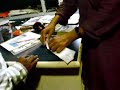 Arvind Gupta making a Flexagon
