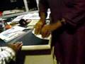 Arvind Gupta making a Flexagon