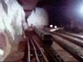 0 gauge Santa Fe steam passenger model train ride
