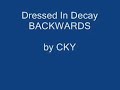 Dressed In Decay backwards Dressed In Decay backwards