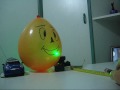 Match & Balloon Fragged By A Laser Pointer