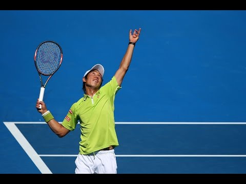 Massive tennis! Wawrinka v Nishikori (QF) - Australian Open 2015
