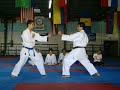 I.N.A wado kai el salvador tecnicas de kumite