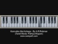Kannukku Mai Azhagu - By A.R.Rahman - Piano Tutorial
