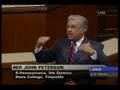 In this clip from C-SPAN Republican Congressman John Peterson rips Congress Big Oil Wall Street & OPEC as being the cause of fossil fuel inflation and controlling gas prices.