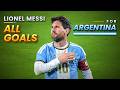 Lionel Messi All 126 Goals For Argentina (2006-2026)