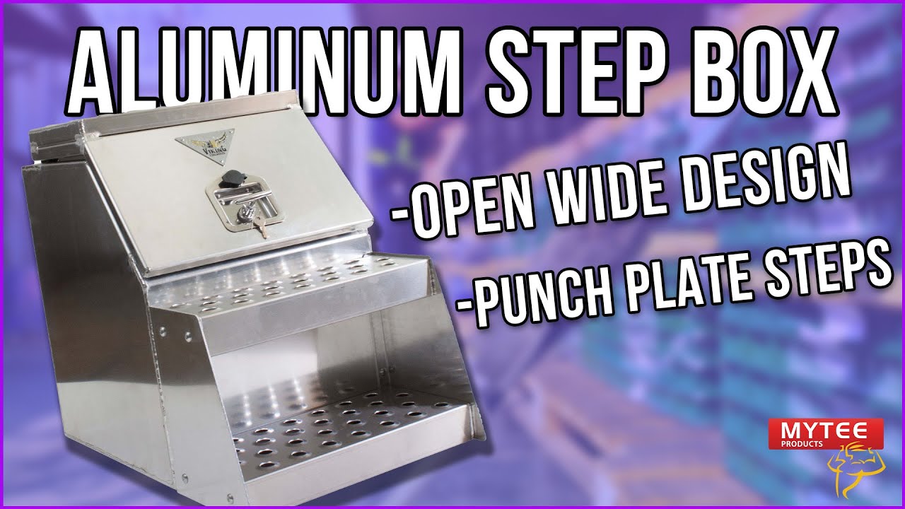 Open Wide Aluminum Step Box