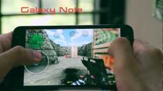 Counter Strike Portable Android Gameplay Full Review : Samsung Galaxy Note