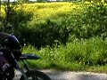 moi 12 ans et demi sur une 50cm3 avec mon père