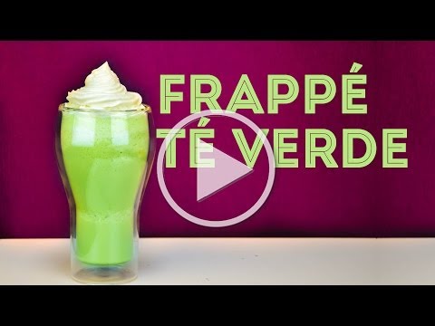 RECETA DE FRAPE: TÉ VERDE | SEMANA DE LAS BEBIDAS | MUSAS