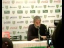 Conferencia de prensa Banfield-Godoy Cruz (Jorge Burruchaga)