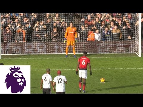 Video: Paul Pogba penalty kick makes it 3-0 for Man United v. Fulham | Premier League | NBC Sports