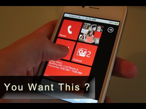 tgnTech - How To Use Windows 7 Phone on Your iPhone! Have you ever wondered what Microsofts mobile OS is like ? Want to try it out on your beloved iPhone or Android ha...