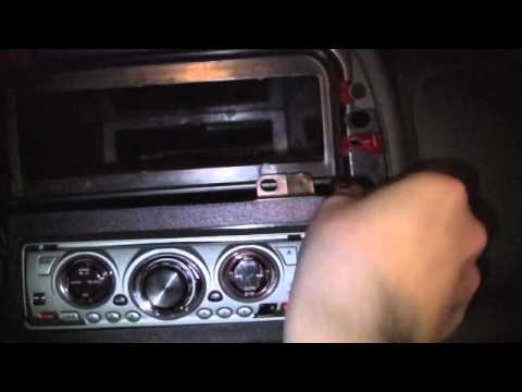 How to replace or install the Stereo Radio Head Unit in a Dodge Dakota Part 1