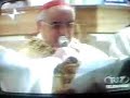 il corpo di padre pio esposto all pubblico 1a parte