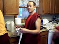 Tibetan Monks Preparing Dinner at Dae Yen Sa Tibetan Monks Preparing Dinner at Dae Yen Sa