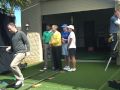 2010-03-06 | Hall of Famer Jack Nicklause Films a Promotional Spot for The First Tee ~> Jack Nicklaus filmed a promotional spot featuring three young golfers---Donnie Ray Black (18), Katie Hickey (16) and Sara Diaz (17) for the The ...  (<span>0:)