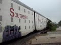 2 train Meet! UP #7295 and BNSF #567, Joliet IL