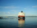 M/S Trollfjord leaving Trondheim