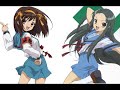 Hare Hare Yukai version Suzumiya Haruhi and Tsuruya