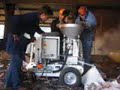 steel factory refractory shotcrete ( gunite ) delta mini