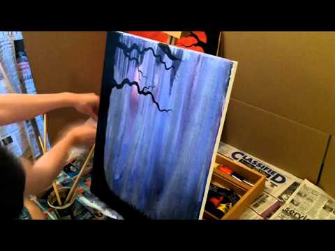 Acrylic Speed Painting