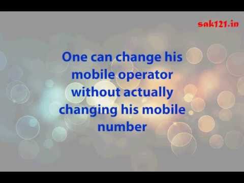 how to number portability india