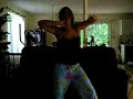 Caitlin dancing to Zingy
