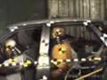 Crash test with no seat belts (RUSSIAN)