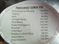 Suria FM Radio Frequency in Malaysia