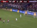 chivas vs. galaxy backham gets kicked chivas vs. galaxy backham gets kicked