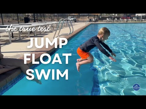 Teach Your Child to Jump In & Swim to Safety | Water Safety Skills for Kids | Swimming with Confidence