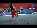 Twins 1st Gymnastics Performance