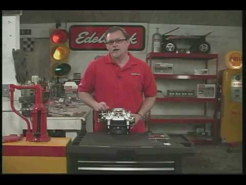 how to adjust edelbrock carburetor