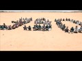 Maasai Children Spell out a Singing 350