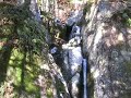 waterfall relaxation in Adirondaks, October, 2006