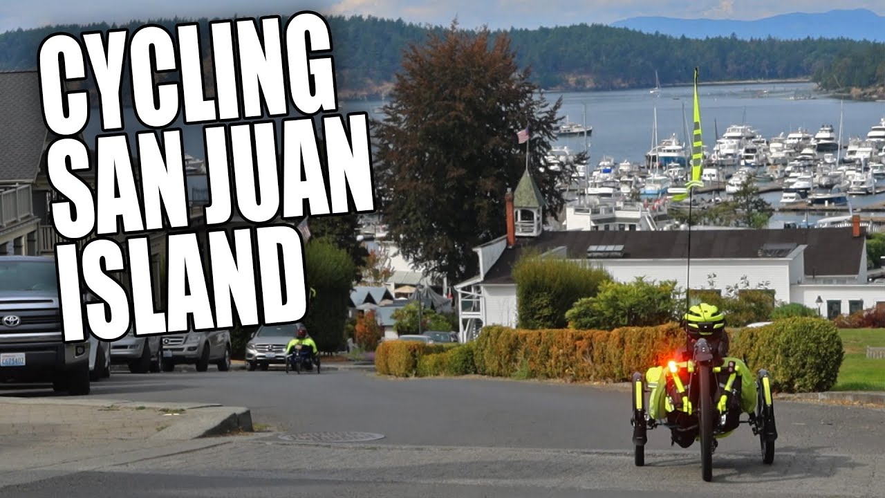 Cycling San Juan Island 