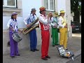 south, recorded in mealhada, portugal
http://www.dixielandcrackerjacks.com
phone : ++31 (0)653 463730
dixieland crackerjacks on tour in portugal, jazz festival cantanhede.
june 14. 2008

michel muller - trumpet
slidin' selena - trombone
bert brandsma - bass saxophone
lielian tan - drums
koos greven - banjo

south was the signature tune of benny moten's kansas city orchestra

the period from 1920s to the early 1930s is [in someone's opinion] the best sound in jazz around. i love everything about the jazz of this era. bennie moten is probably best remembered as the leader of the band which would later evolve into count basie's band: and eventually the count basie orchestra. and that is a real shame too, because bennie moten was one the greatest ragtime pianist's of his time, whose orchestra would set the scene for kansas city jazz. one of the biggest competitors of bennie moten in the 1920s was walter page and his 