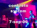 conkreto system - fragmentacion